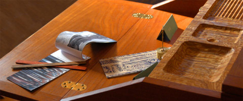 前田木藝工房 旅行のためのデスク