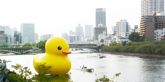 OSAKA DUCK PROJECT 巨大アヒルちゃん